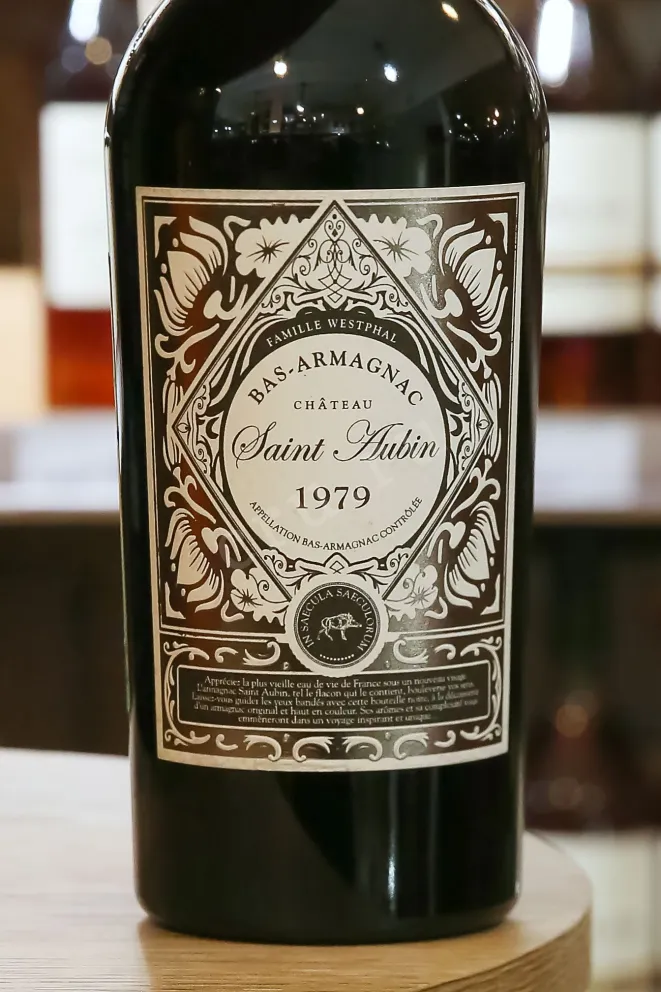В магазине Крю Профи Saint Aubin Bas-Armagnac in tube 1979 0.7 л