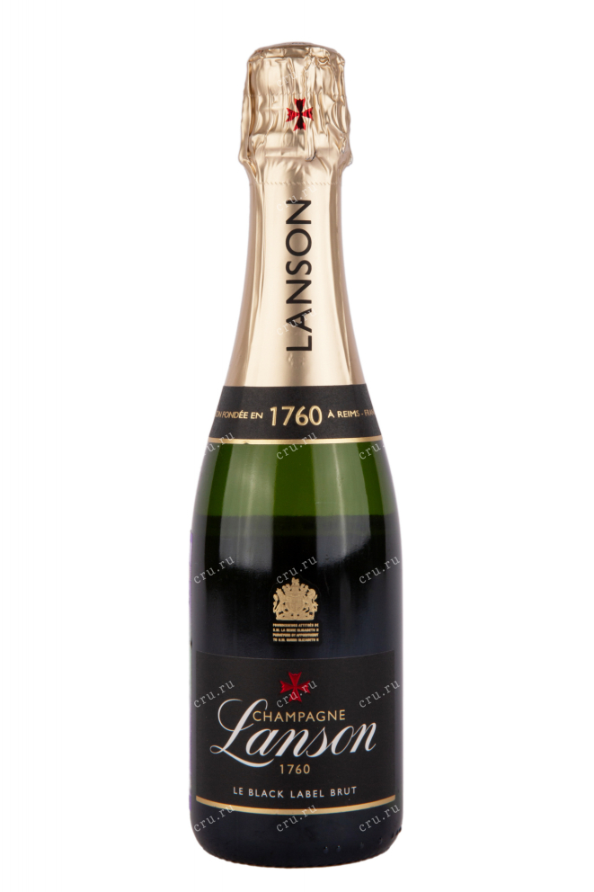 Шампанское Lanson Black Label Brut 2019 0.375 л