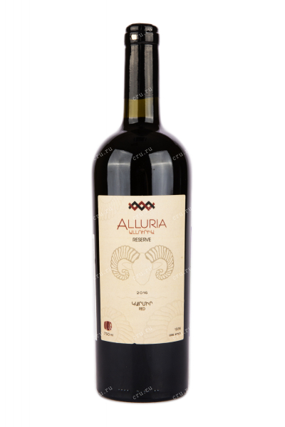 Вино Alluria Reserve 2016 0.75 л
