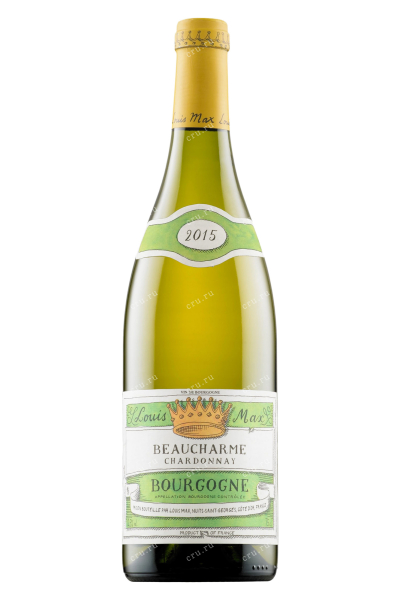 Вино Louis Max Bourgogne Chardonnay Beaucharme 2015 0.75 л