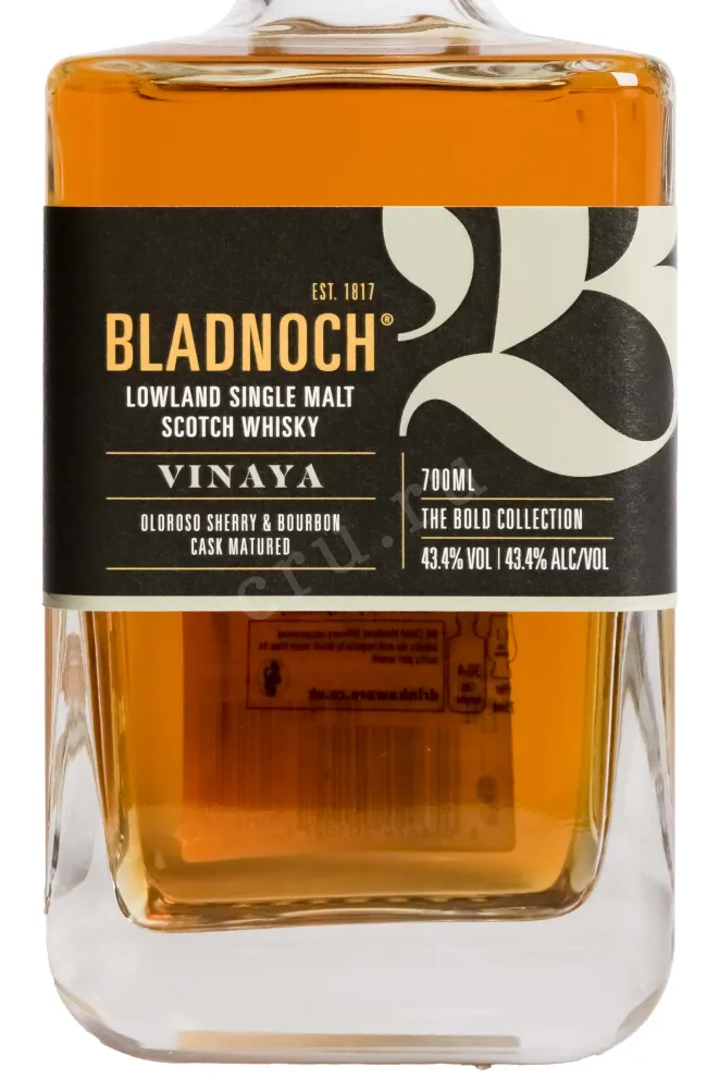 Этикетка Bladnoch Vinaya 0.7 л