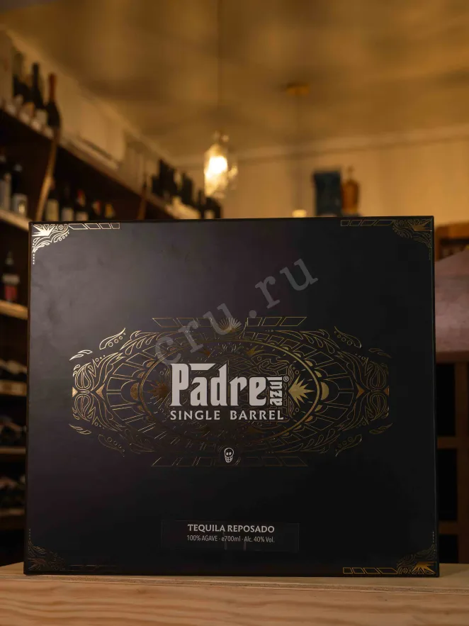 В магазине Крю Профи Padre Azul Single Barrel Reposado in gift box with 2 glasses 0.7 л