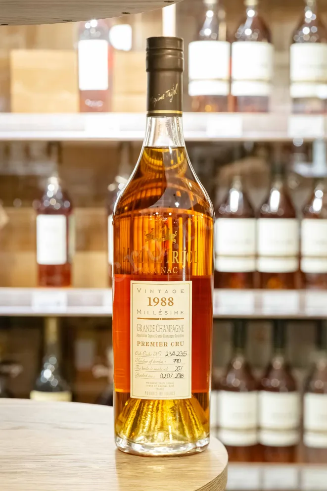 В магазине Крю Профи Maxime Trijol Grand Champagne Premier Cru 1988 0.7 л