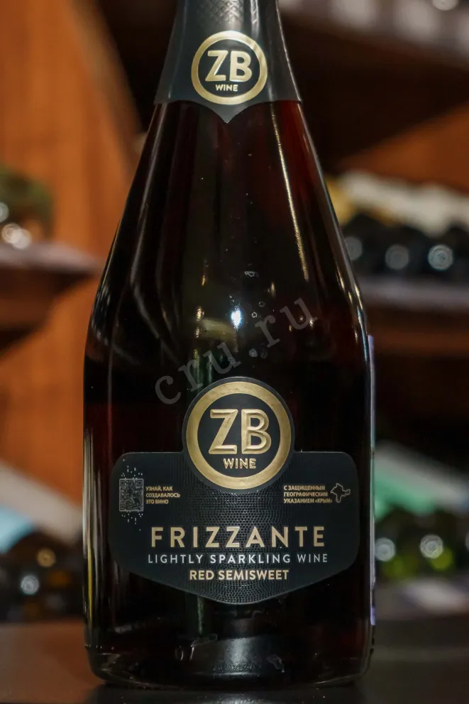 В магазине Крю Профи ZB wine Frizzante Red 0.75 л