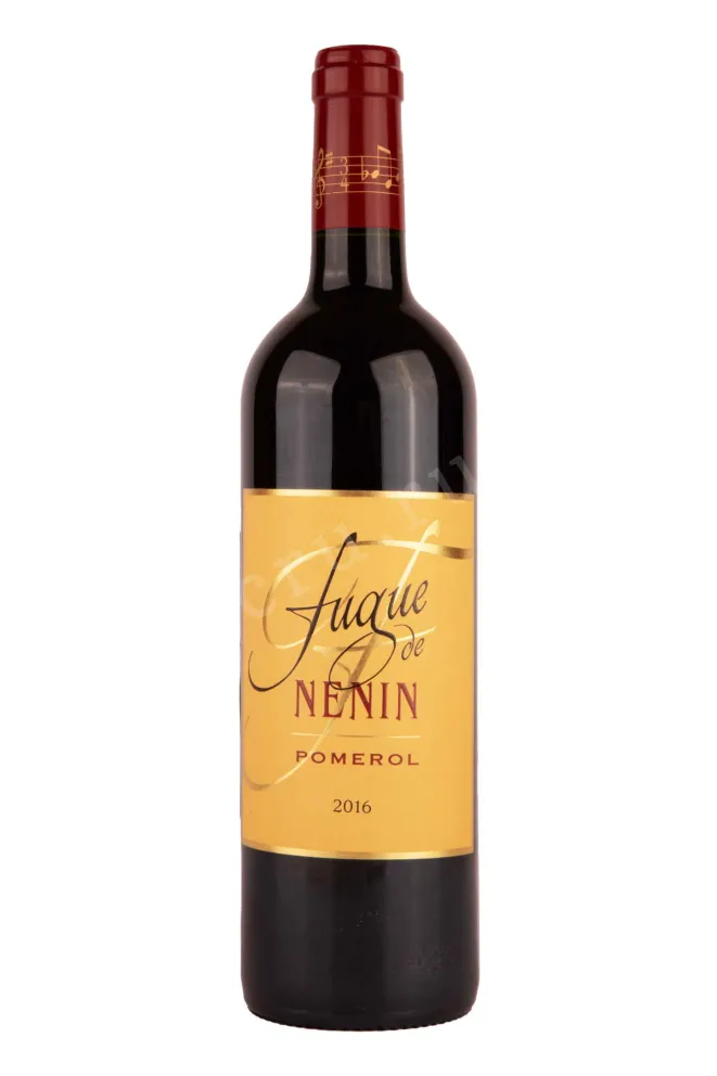 Вино Fugue de Nenin Pomerol 2016 0.75 л
