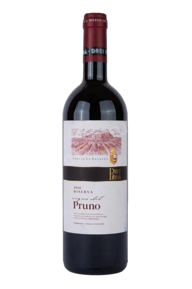 Вино Pruno Sangiovese Superiore Riserva 2018 0.75 л