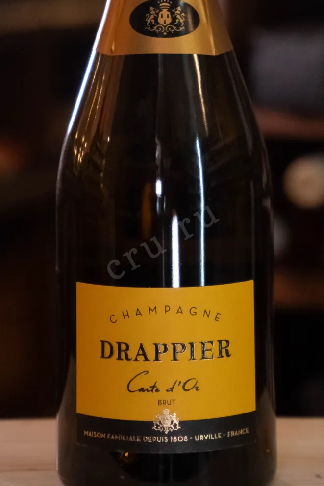 В магазине Крю Профи Drappier Brut Cart D'or 2017 0.375 л