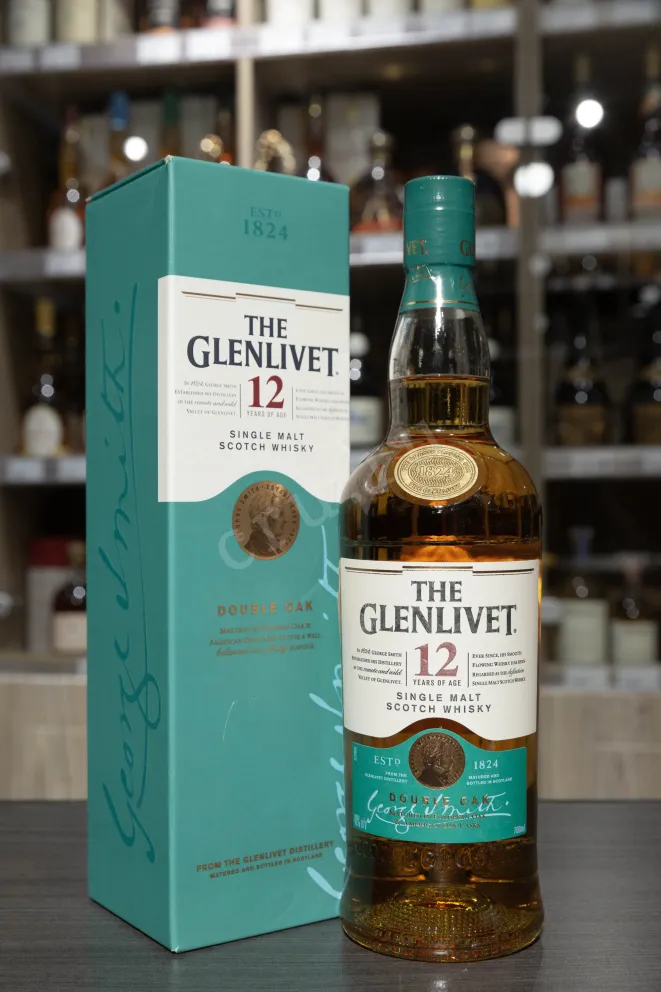 В магазине Крю Профи The Glenlivet 12 years in gift box 0.75 л