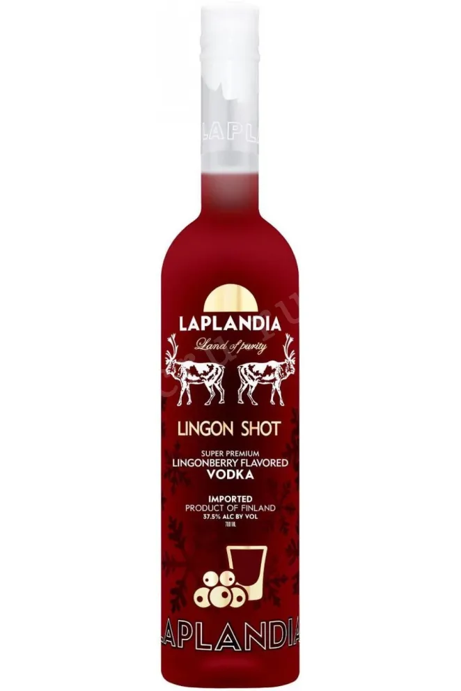 Водка Лапландия Брусничный шот  0.7 л
