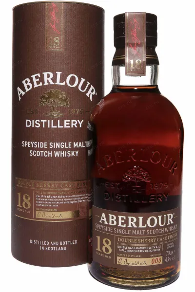 Виски Aberlour 18 years old in tube  0.7 л