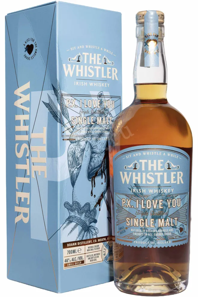 Виски The Whistler P.X I Love You in gift box  0.7 л