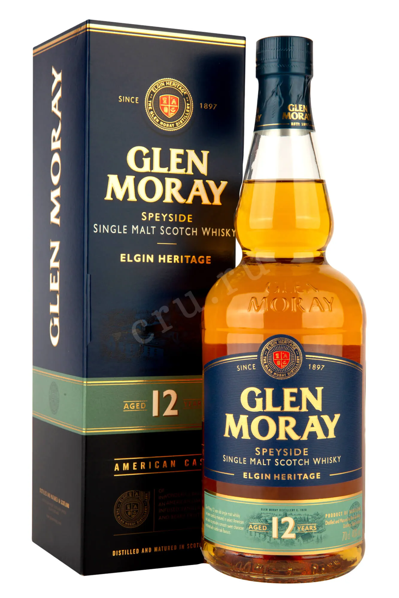 Фото — Виски Glen Moray Elgin Heritage 12 years  0.7 л