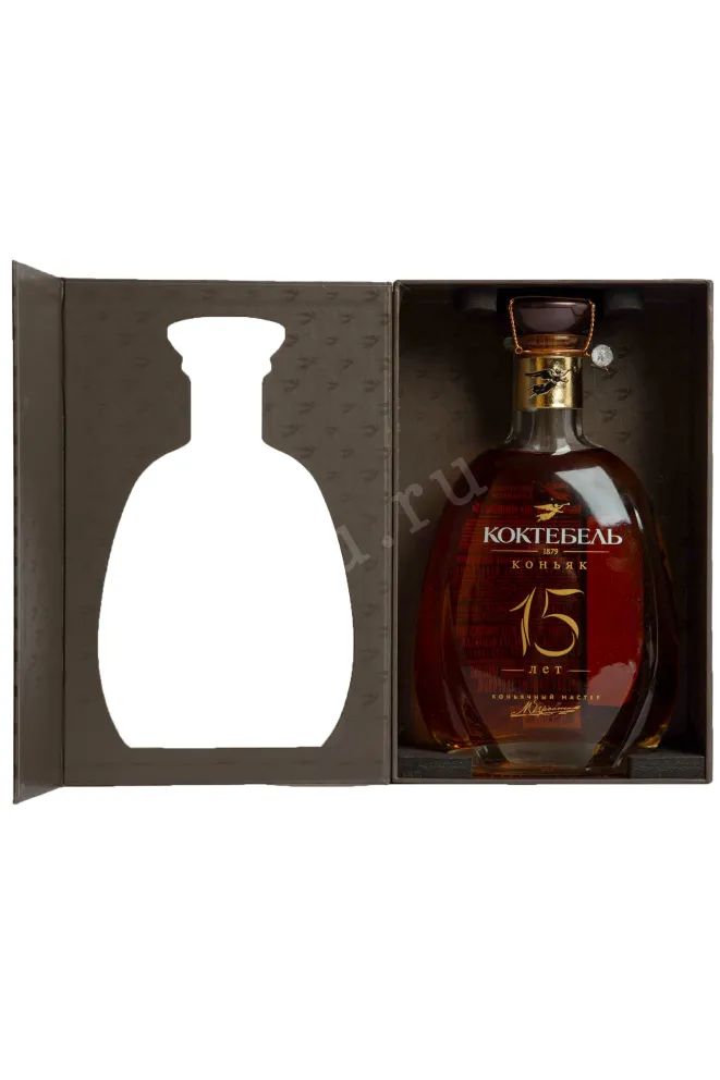В подарочной коробке Koktebel 15 Years Old with gift box 0.7 л