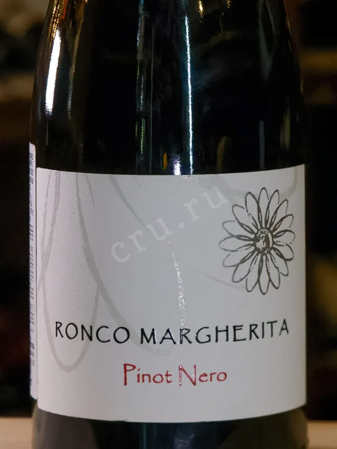 В магазине Крю Профи Ronco Margherita Pinot Nero DOC 2019 0.75 л