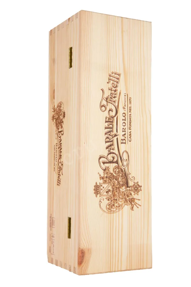 Деревянная коробка Barale Fratelli Barolo Castellero in gift box 2016 1.5 л