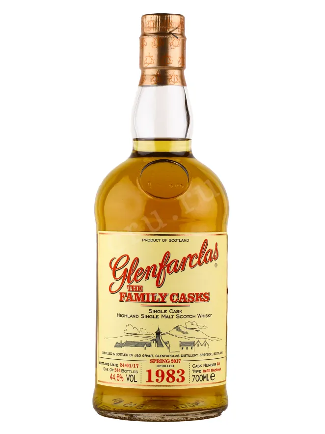 Виски Glenfarclas Family Cask 1983 0.7 л