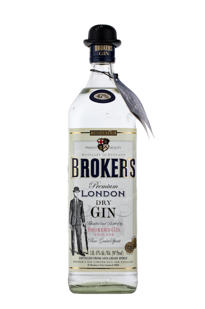 Джин Brokers Premium London Dry  1 л