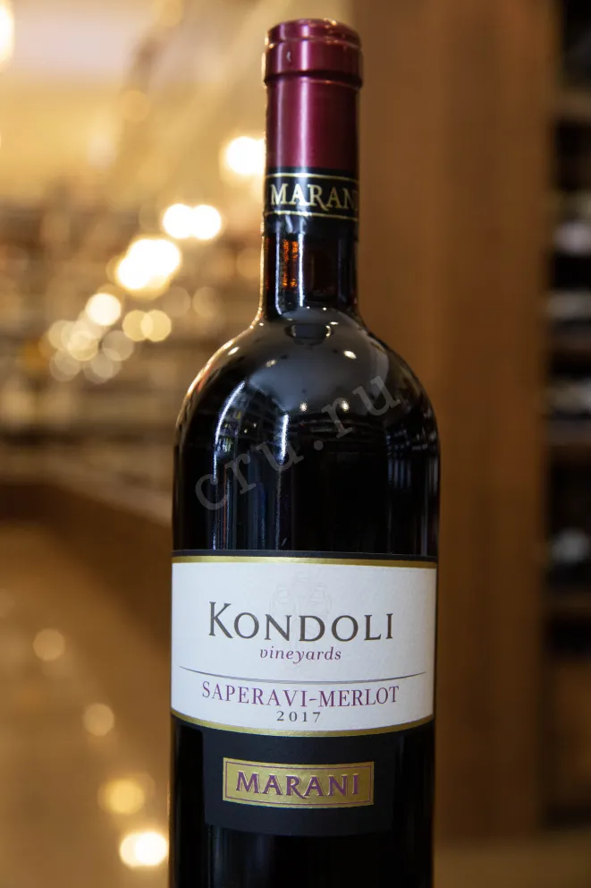 В магазине Крю Профи Marani Kondoli Saperavi-Merlo 2017 0.75 л