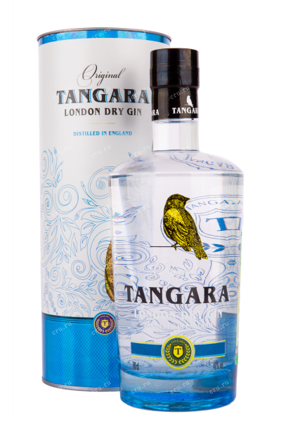 Джин Tangara London Dry with gift box  0.7 л