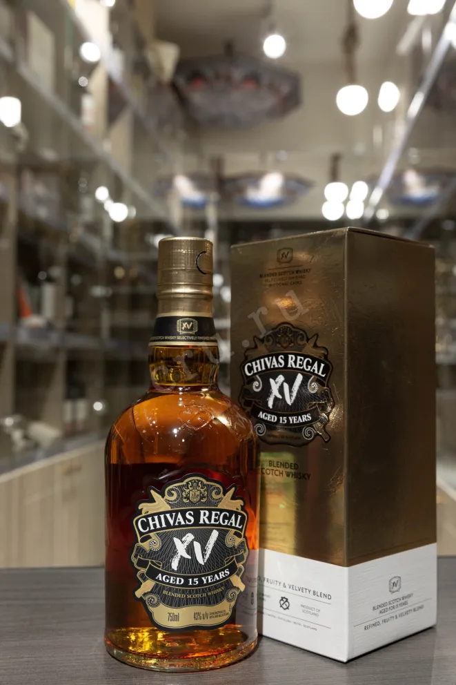 В магазине Крю Профи Chivas Regal XV 15 years 0.7 л