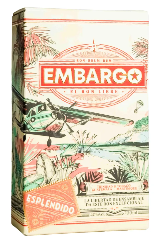 Подарочная коробка Embargo Esplendido in gift box 0.7 л