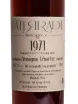 Этикетка Laterrade Domaine Barrere Armagnac Tenareze  1970 0.7 л