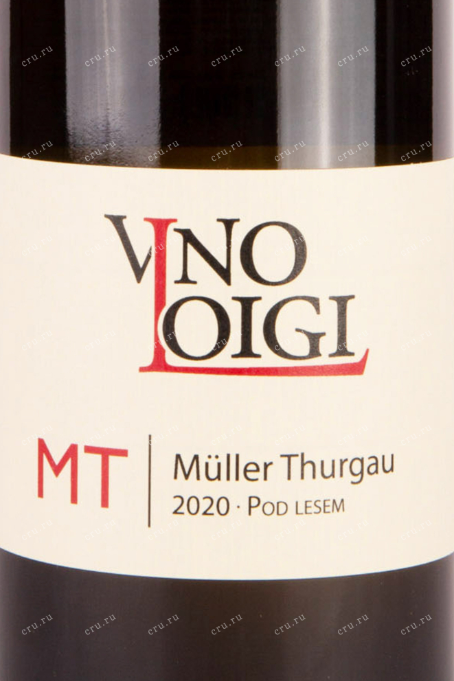 Вино Loigi Muller Thurgau Pod Lesem 0.75 л