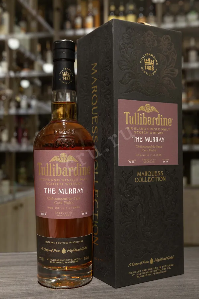 В магазине Крю Профи Tullibardine The Murray Chateauneuf Du Pape Cask Finish in gift box 0.7 л
