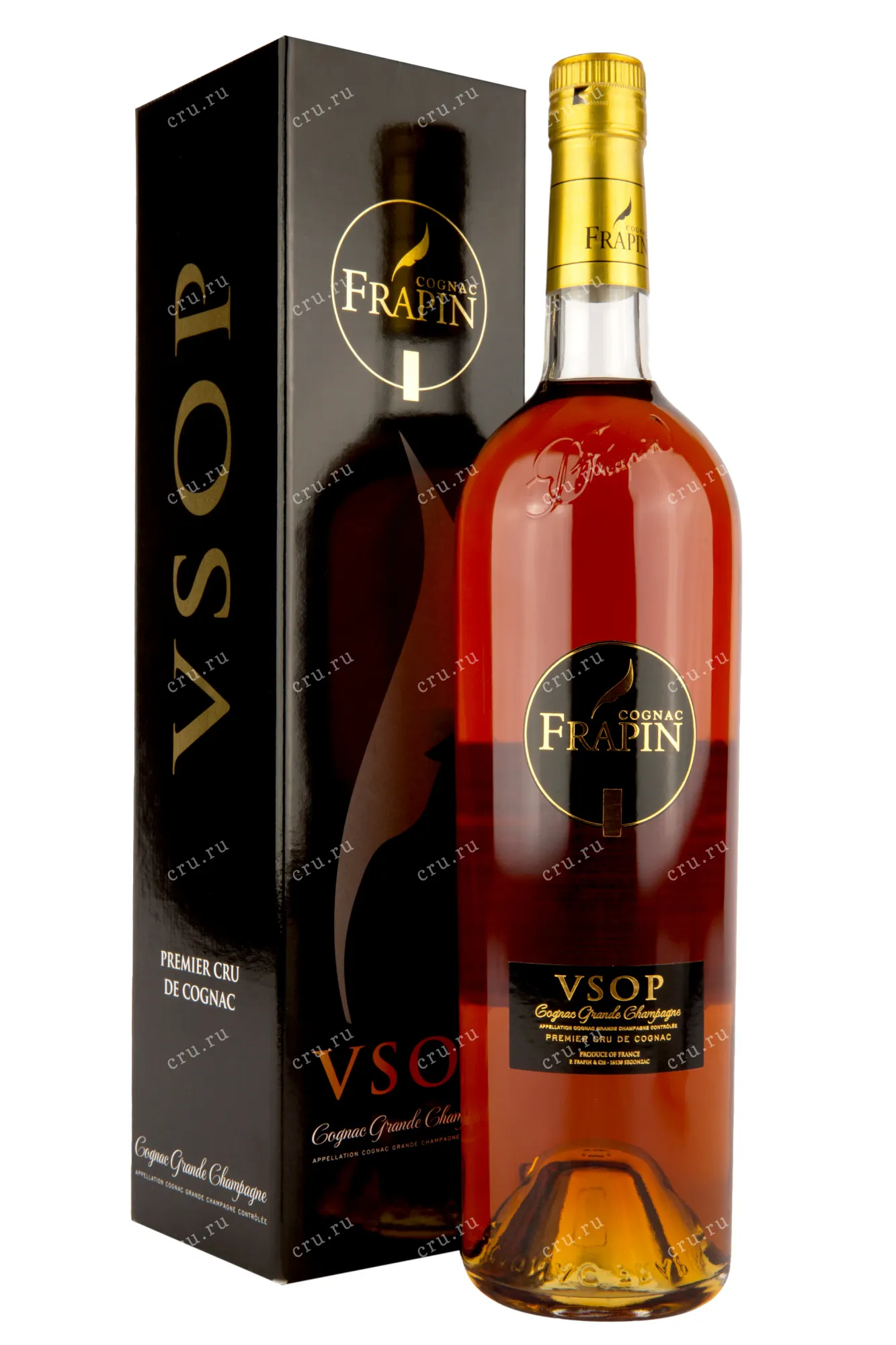 Фото — Коньяк Frapin VSOP in gift box  1 л