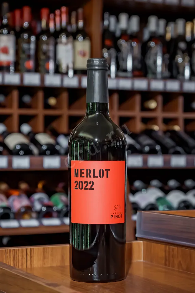 В магазине Крю Профи Shato Pinot Merlot 2022 0.75 л