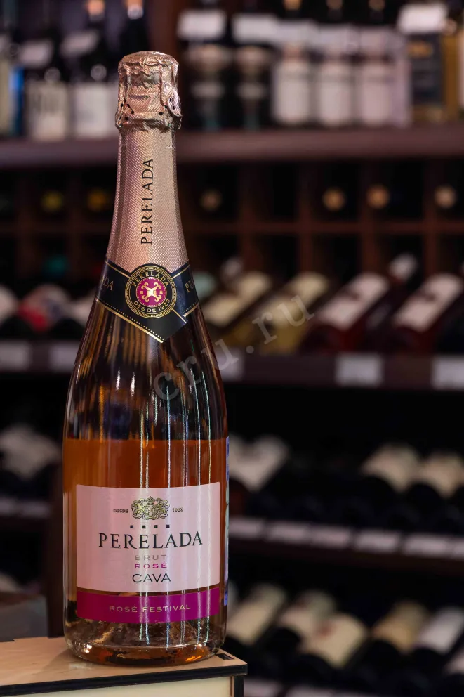 В магазине Крю Профи Cava Perelada Brut Rosado 2021 0.75 л