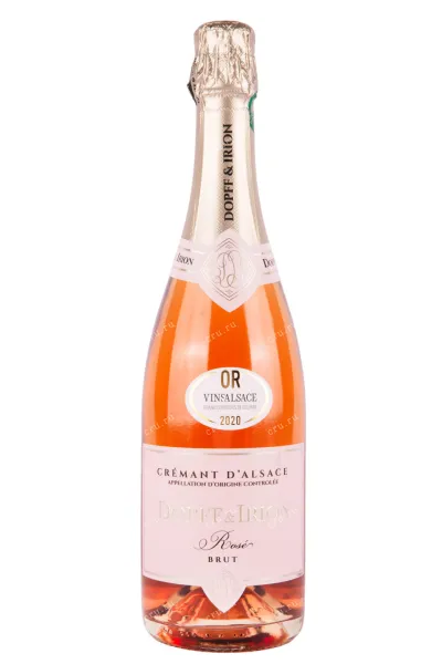 Игристое вино Dopff & Irion Cremant d`Alsace Brut Rose  0.75 л