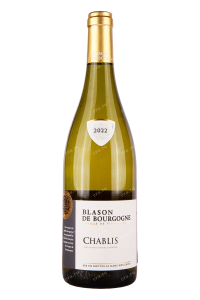 Вино Blason de Bourgogne Chablis 2022 0.75 л