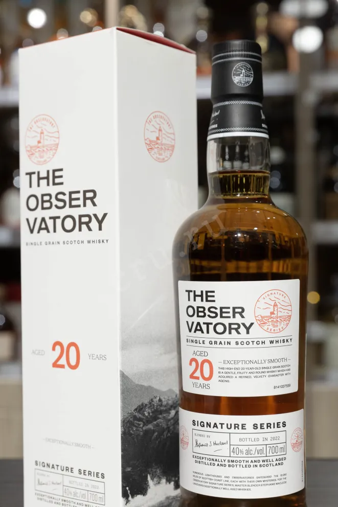 В магазине Крю Профи The Observatory 20 years old in gift box  0.7 л