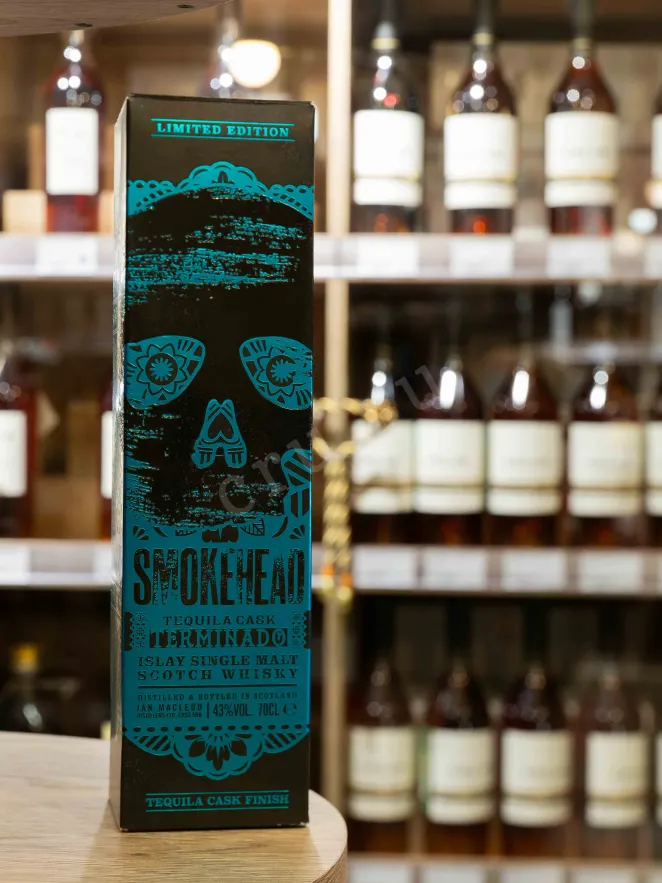 В магазине Крю Профи Smokehead Terminado Tequila Cask in gift box 0.7 л