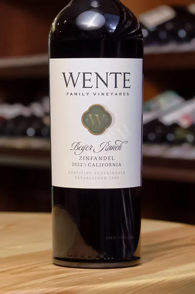 В магазине Крю Профи Wente Beyer Ranch Zinfandel 2022 0.75 л