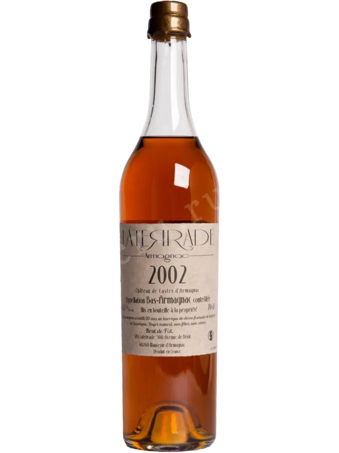 Арманьяк Laterrade Chateau de Castex Bas-Armagnac 2002 0.7 л