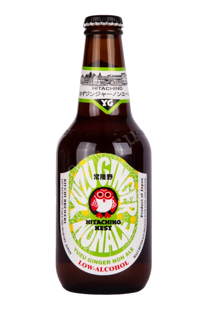 Пиво Hitachino Nest Yuzu Ginger Non Ale  0.33 л