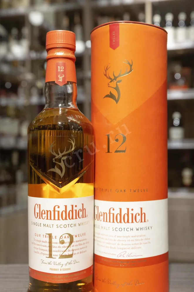 В магазине Крю Профи Glenfiddich Single Malt Triple Oak Valley Of the Deer in tube 0.7 л