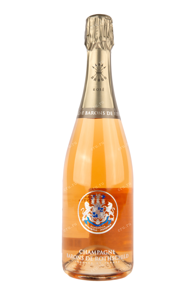 Шампанское Барон де Ротшильд Розе 0,75