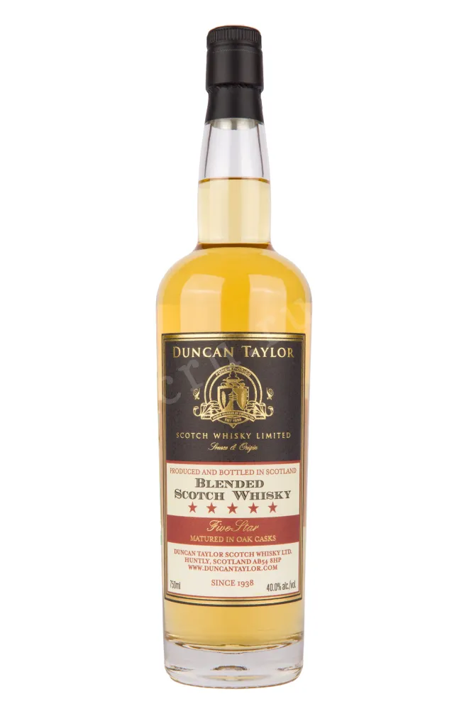 Виски Duncan Taylor Five Star Blended  0.75 л