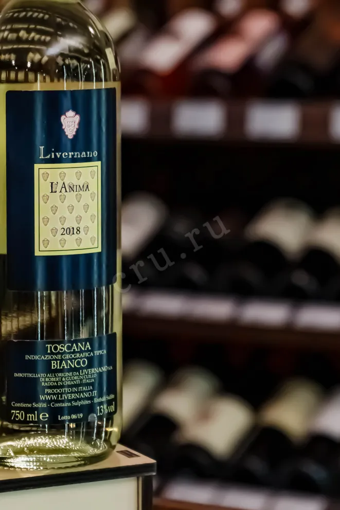 В магазине Крю Профи L'Anima Toscana IGT Livernano 2018 0.75 л