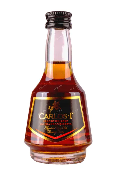 Бренди де Херес Carlos I Solera Gran Reserva  0.05 л
