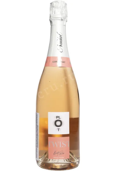 Игристое вино Nadal Plot Twist Rose Corpinnat 2018 0.75 л