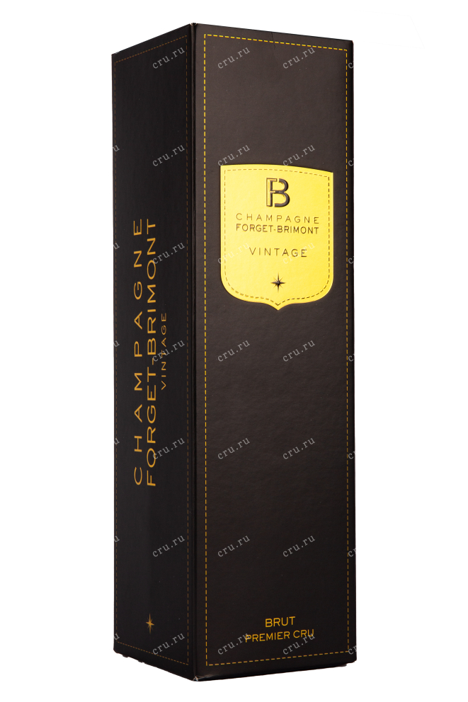 Подарочная коробка игристого вина Forget-Brimont Brut Millesime 2009 0.75 л