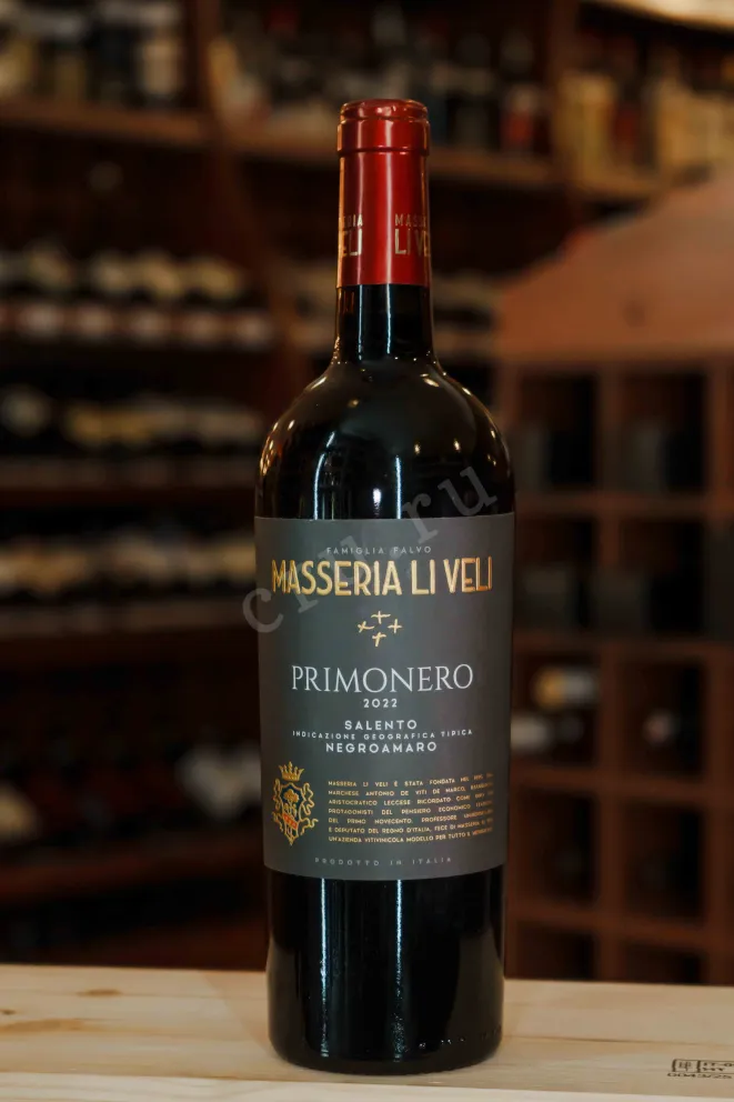 В магазине Крю Профи Masseria Li Veli Primonero IGT 2022 0.75 л
