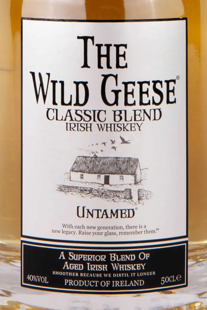 Этикетка The Wild Geese Classic Blend 0.7 л
