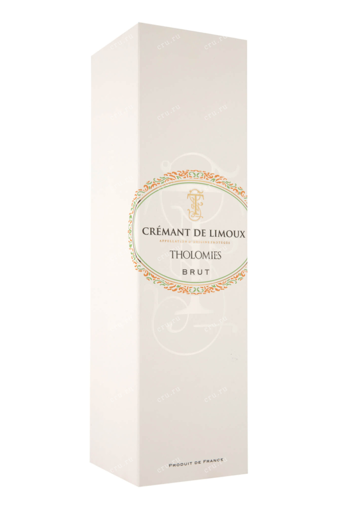 Подарочная коробка Tholomies Cremant de Limoux 0.75 л