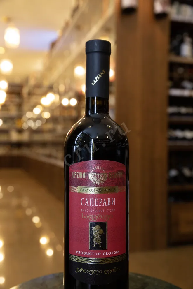 В магазине Крю Профи Vaziani Saperavi 2018 0.75 л