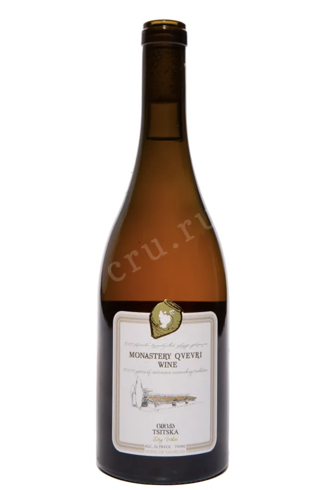 Вино Winery Khareba Monastery Qvevri Wine Tsitska 2022 0.75 л